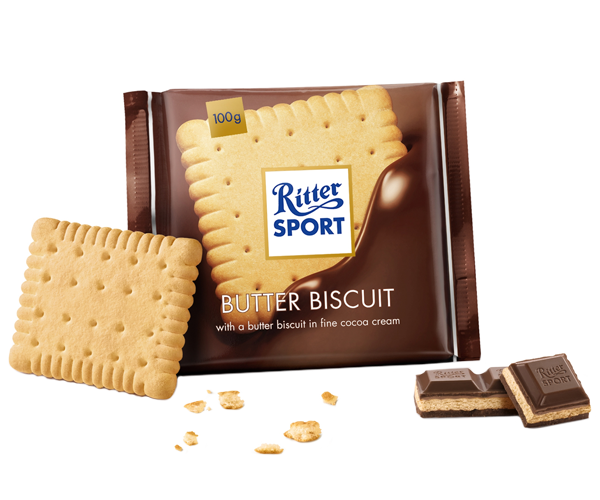 

Молочный шоколад Ritter Sport Хрустящее печенье 100 г