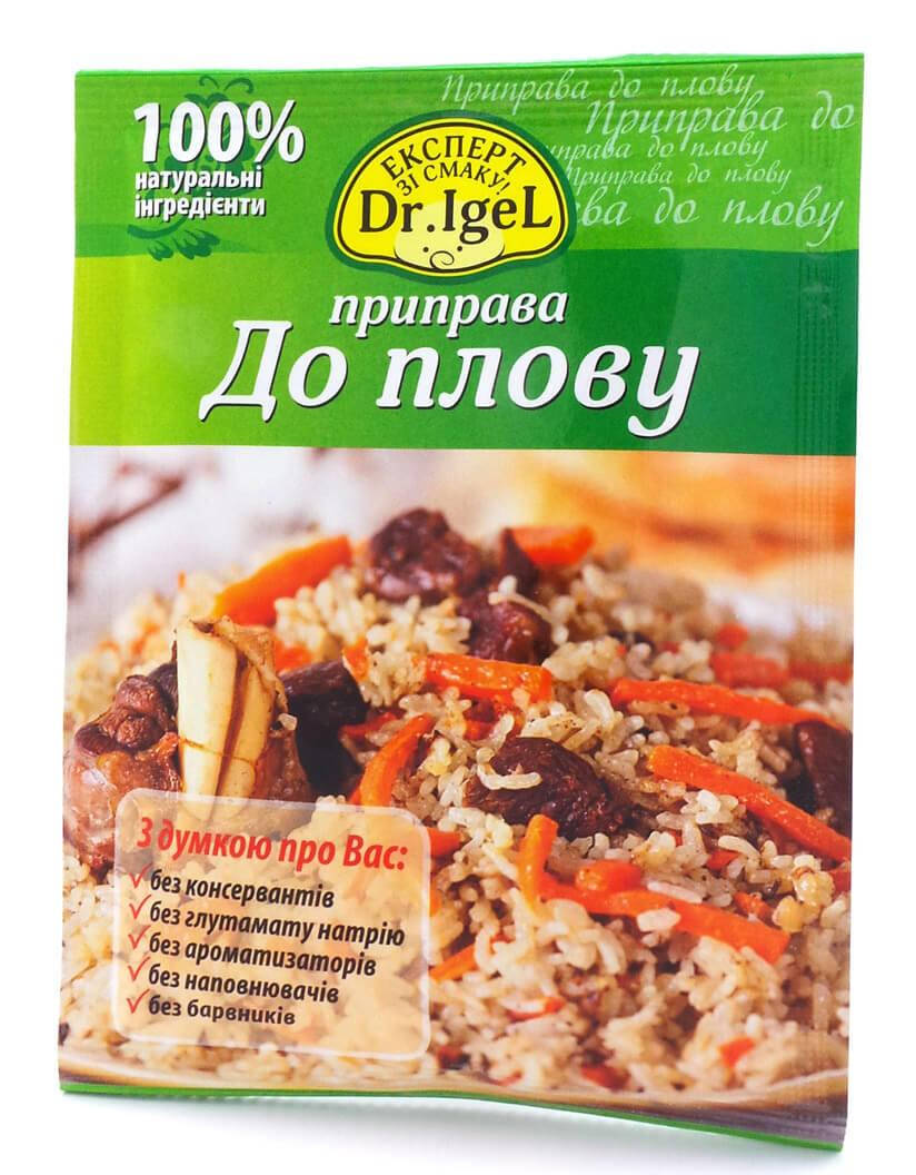 

Приправа Для плова Dr. Igel 20г