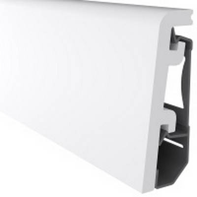 

Плинтус напольный Arbiton VEGA под покраску P 0610 60x20 мм 2.4 м, Белый