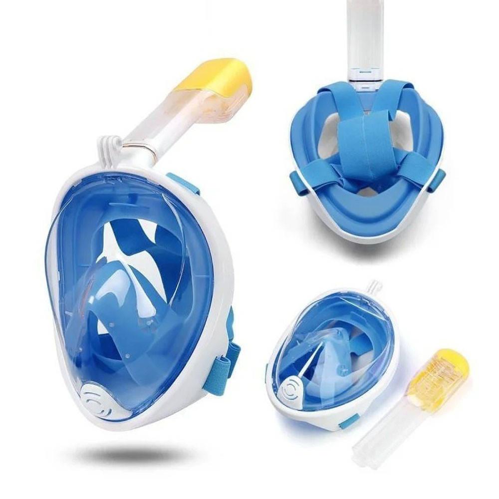 

Маска для снорклинга Easybreath Tribord / Маска для подводного плавания Синя L\XL (777)