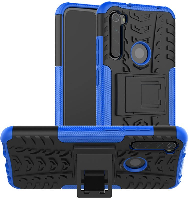 

Чехол-накладка TOTO Dazzle Kickstand 2 in 1 Case Xiaomi Redmi Note 8 Blue, Синий