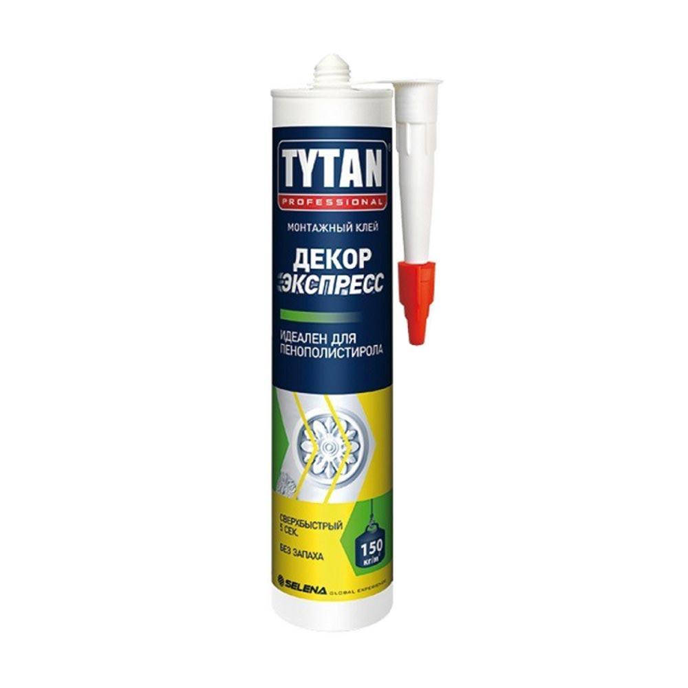 

Клей монтажный Tytan Professional Декор Экспресс белый 310 мл