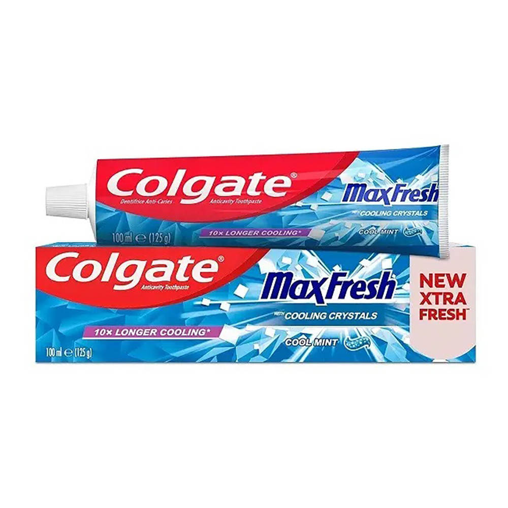 

Зубная паста Colgate MaxFresh Cool Mint Cooling Crystals 100 мл (8718951291010)