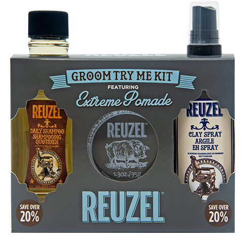 

Набор для укладки волос Reuzel Extreme Hold Try Me Kit
