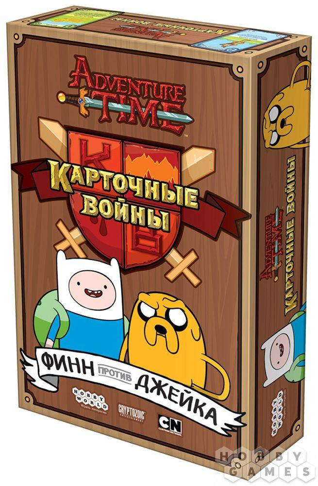 

Настольная игра Время приключений: Карточные войны. Финн против Джейка.