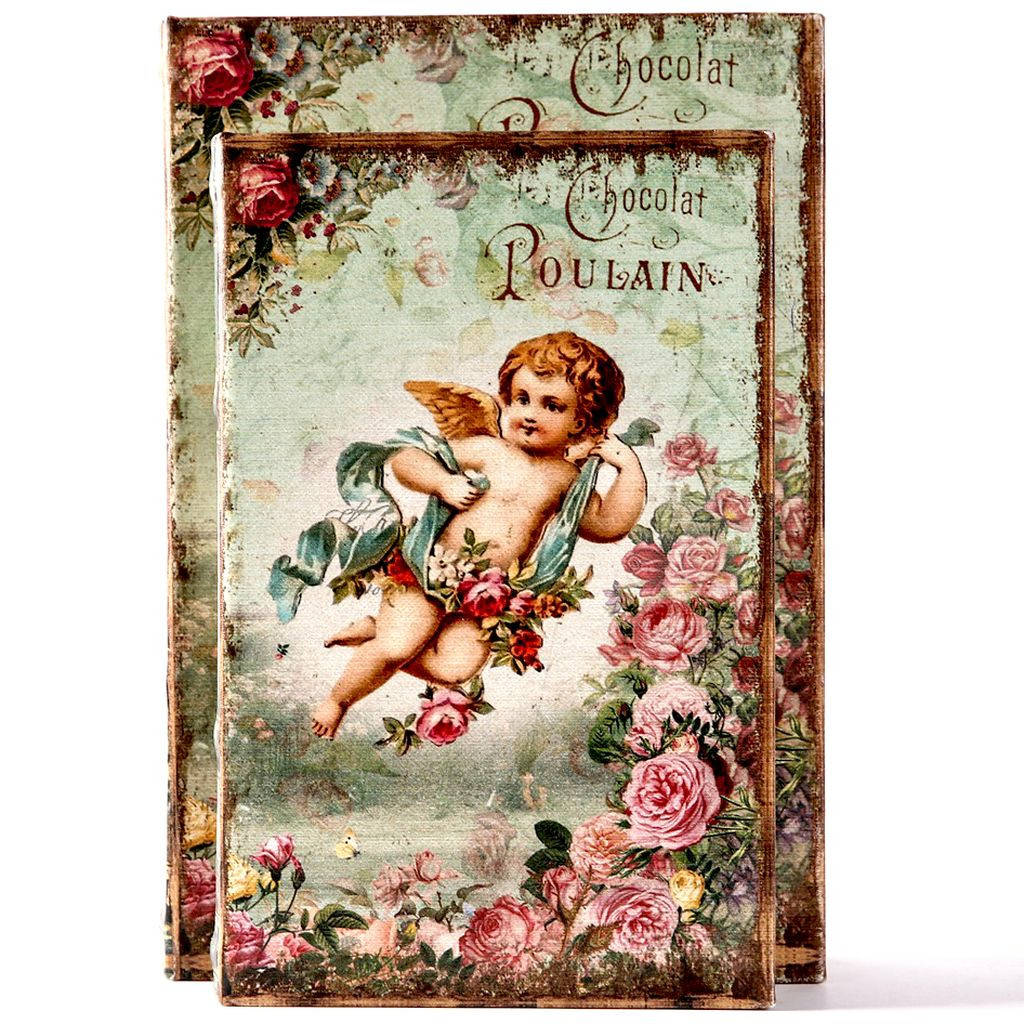 

Шкатулка книга "Ангел с крыльями" большая