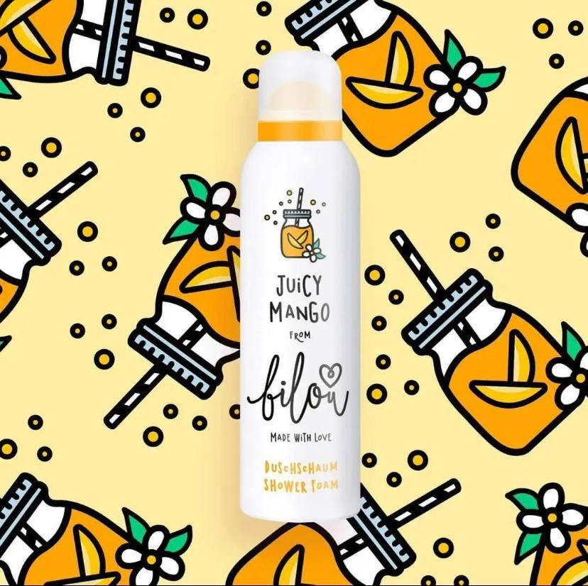 

Пенка для душа Bilou Juicy Mango 200 мл (сочный манго)