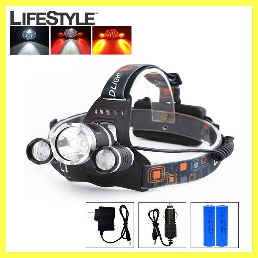 

Налобный фонарь Police Bailong RJ 3000 / Налобный фонарик + Подарок наушники, Черный