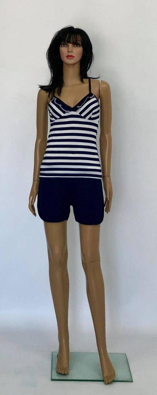 

Летний пляжный костюм с шортами