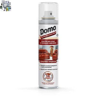 

Domo средство для кожаных изделий аэрозоль 150 мл (глянц. покрыти