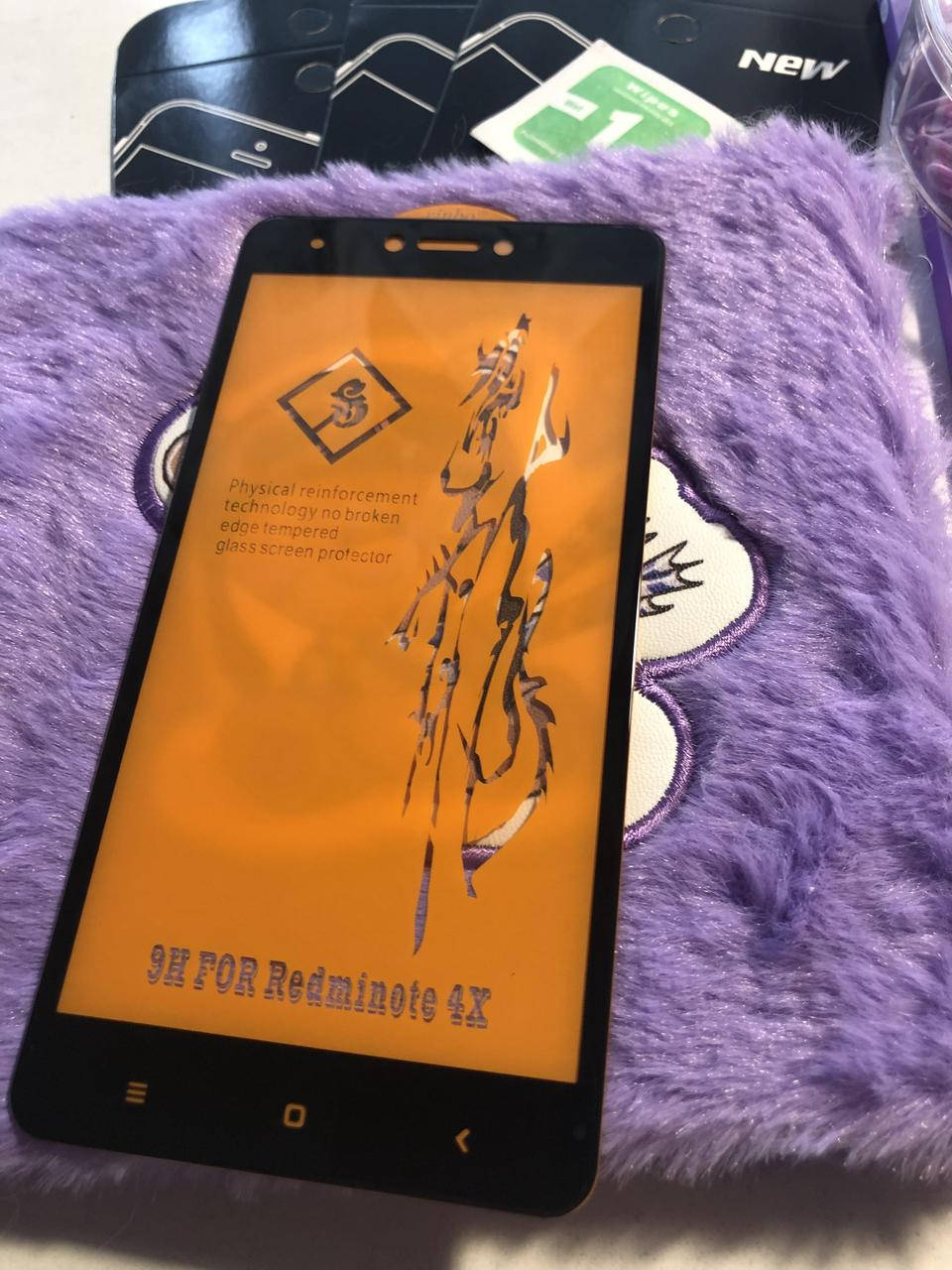 

Защитное стекло для Xiaomi Redmi Note 4X(на весь экран), Прозрачный