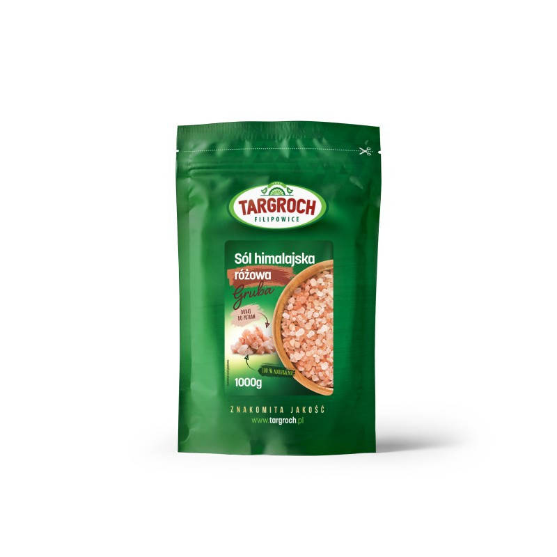 

Гималайская соль розовая (крупная) 1000г, Targroch