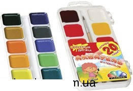 

Фарби акварель 20 кол Гамма 312063