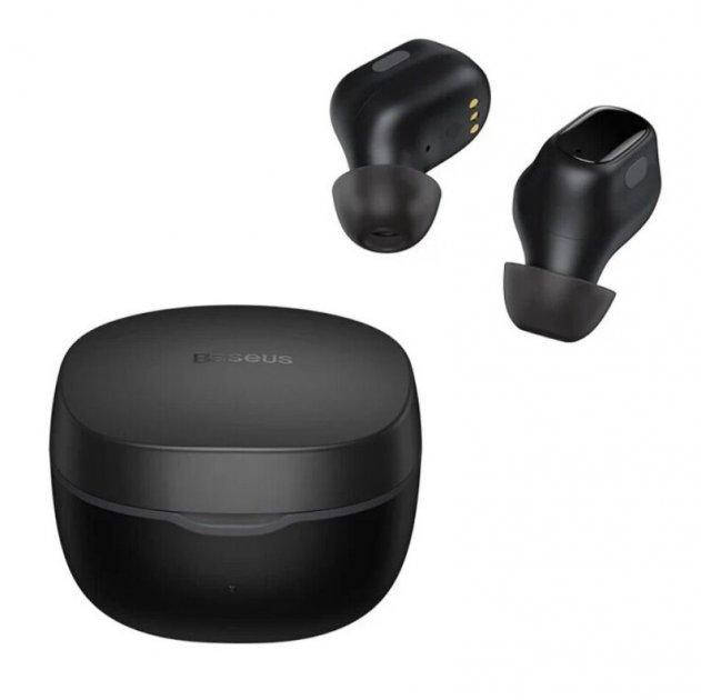 

Безпровідні Bluetooth навушники Baseus Encok WM01 TWS Black (NGWM01-01), Черный