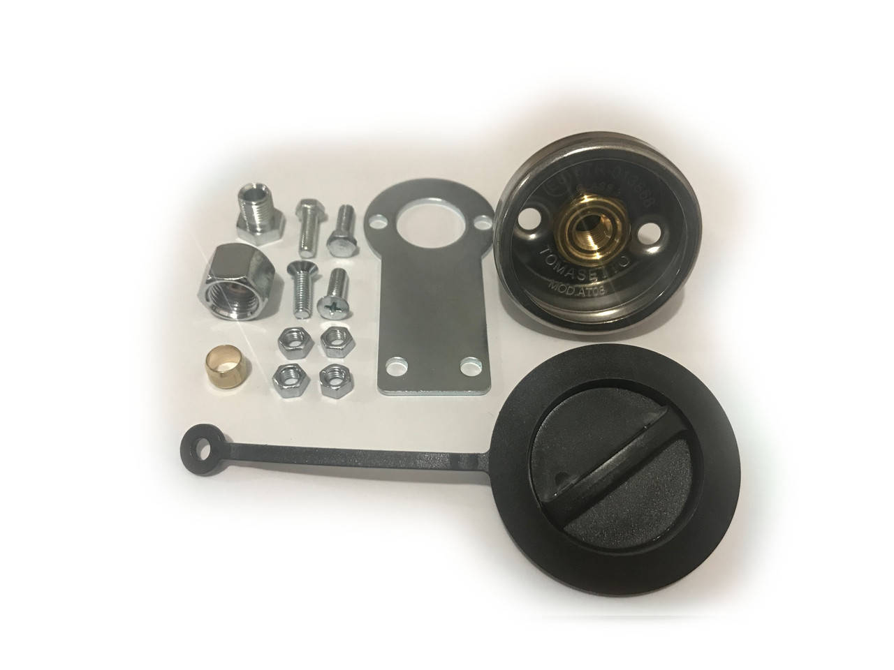 

Выносное заправочное устройство (ВЗУ) под бампер, Тomasetto (с кронштейном и крышкой)