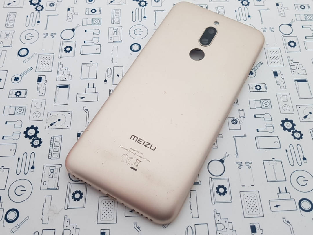 

Задняя крышка Meizu M6T m811 золото Сервисный оригинал с разборки, Золотистый