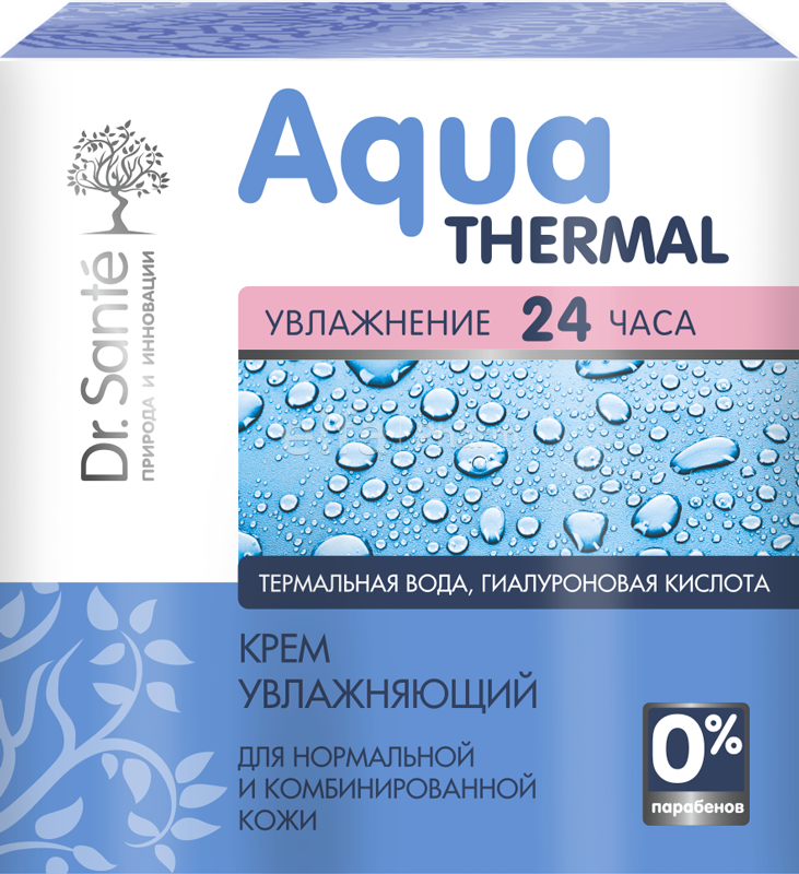 

Крем увлажняющий для нормальной и комбинированной кожи 50 мл Dr.Sante Aqua Thermal