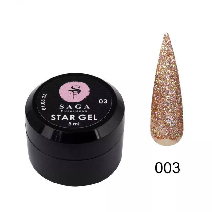 

Гель для дизайна Saga Professional Star Gel 03, 8 мл