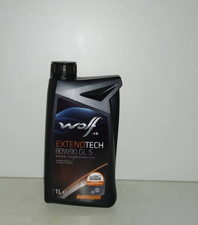 

Масло трансмиссионное WOLF EXTENDTECH 80W-90 GL-5 1л