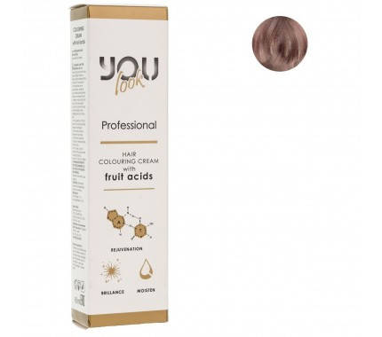 

Стойкая профессиональная крем-краска You Look Professional 9.22 Очень Светлый Блонд Интенсив-Перламутр 60 мл.