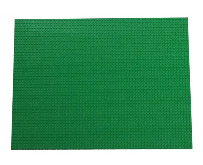 

Лего строительная пластина Lego поле 51х38 см 48*64 пина (зеленый), Белый