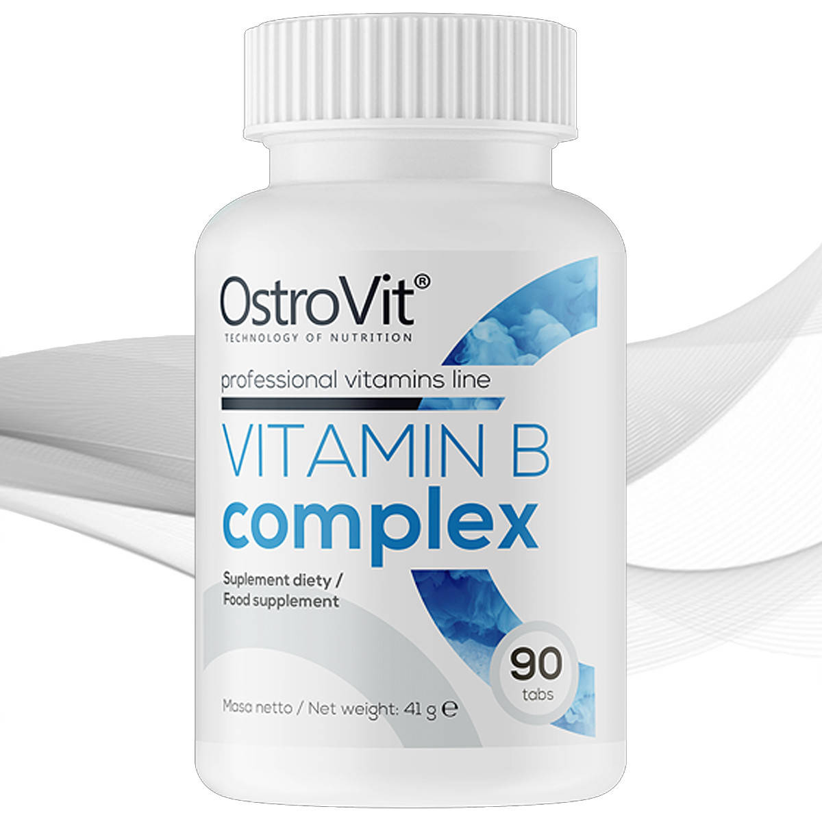 

Витамин В комплекс OstroVit Vitamin B complex 90 tabl