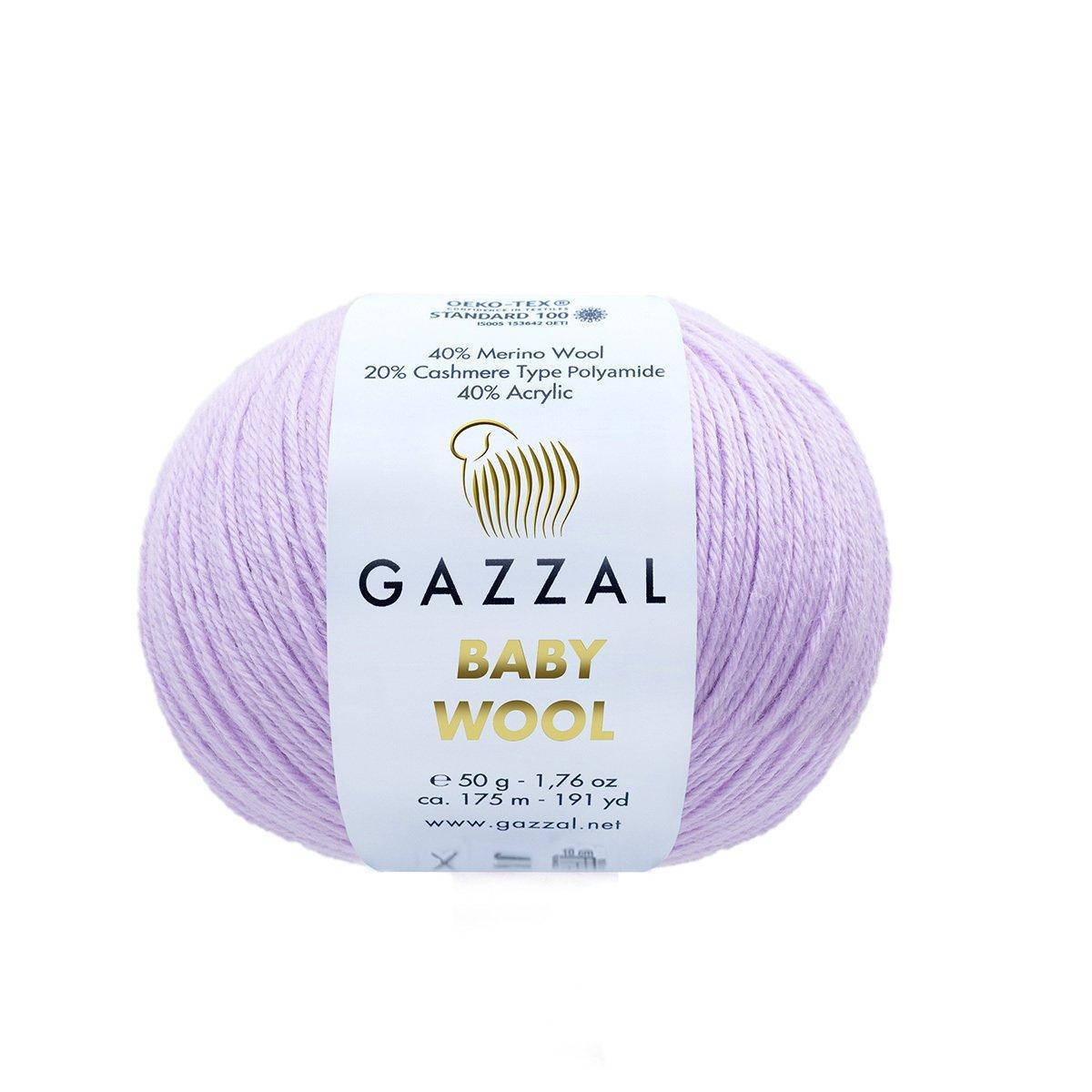 

Gazzal Baby Wool № 823 лиловый