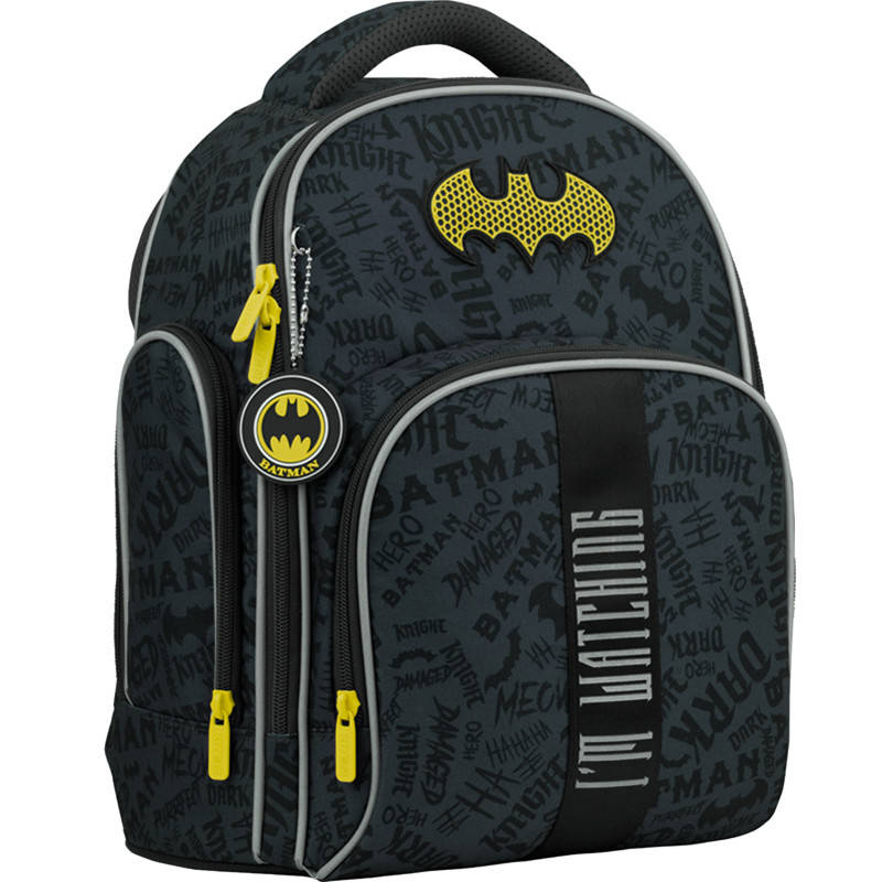 

Рюкзак полукаркасный Kite Education DC Comics DC22-706S, Серый