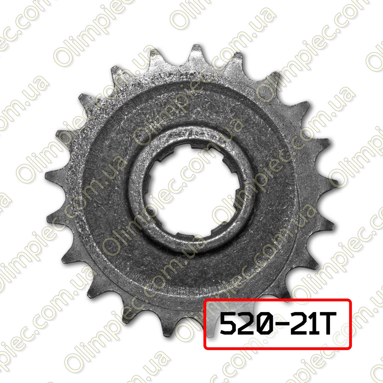 

Звезда передняя (вторичного вала) ИЖ 21 зубьев