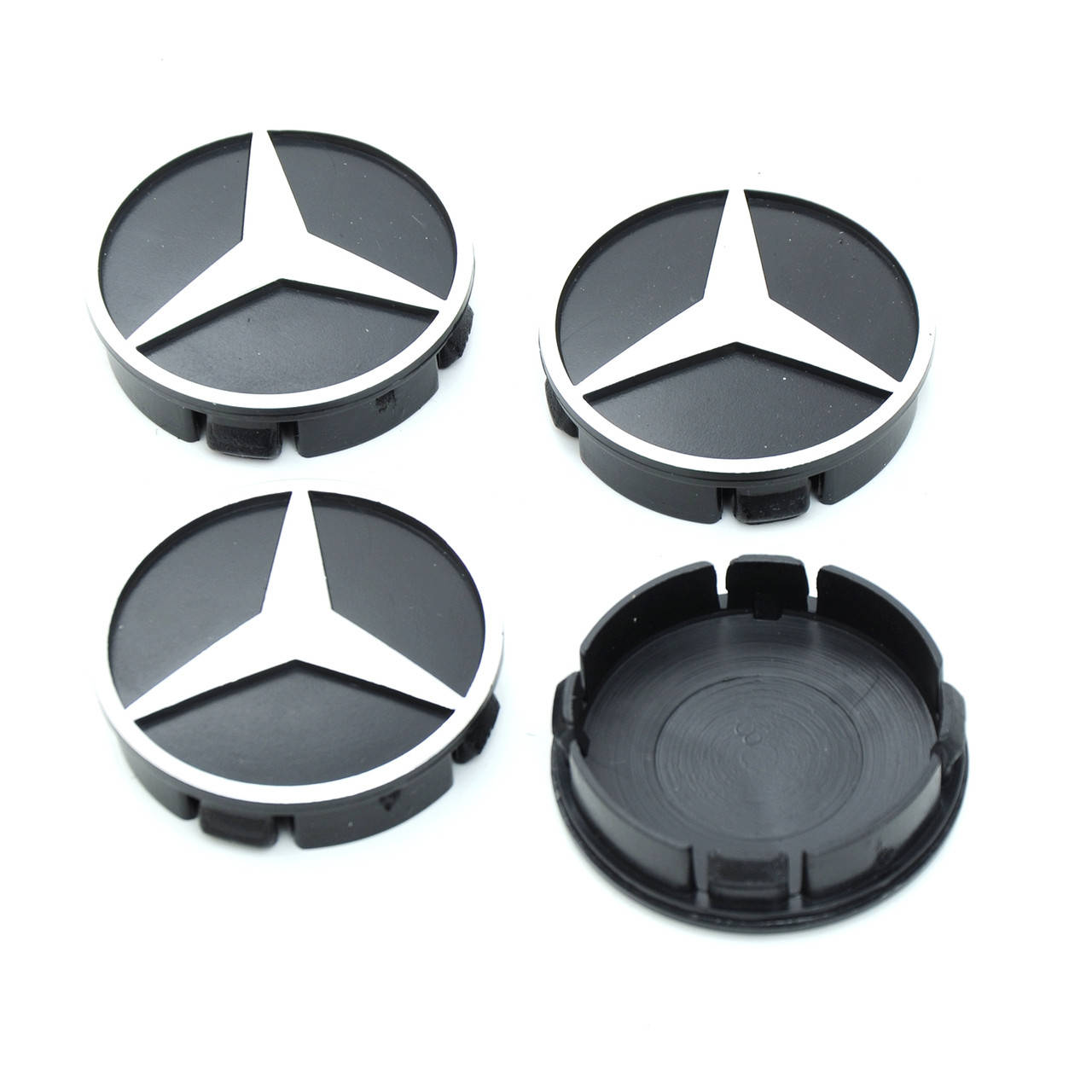 

Колпачки заглушки на литые диски Mercedes 60/55мм