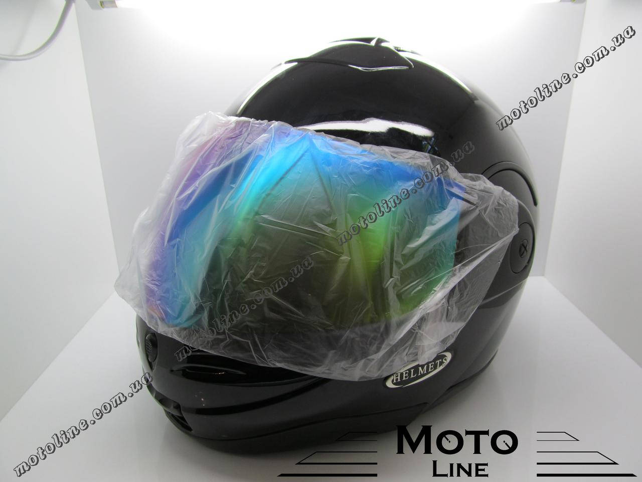 

Шлем 108/508 (трансформер,закрытый/тонированое стекло) черный MotoTech