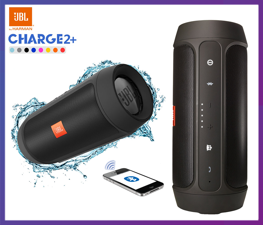 

Влагозащитная беспроводная Bluetooth колонка JBL Charge 2+ | 10 Вт | Bluetooth 3.0