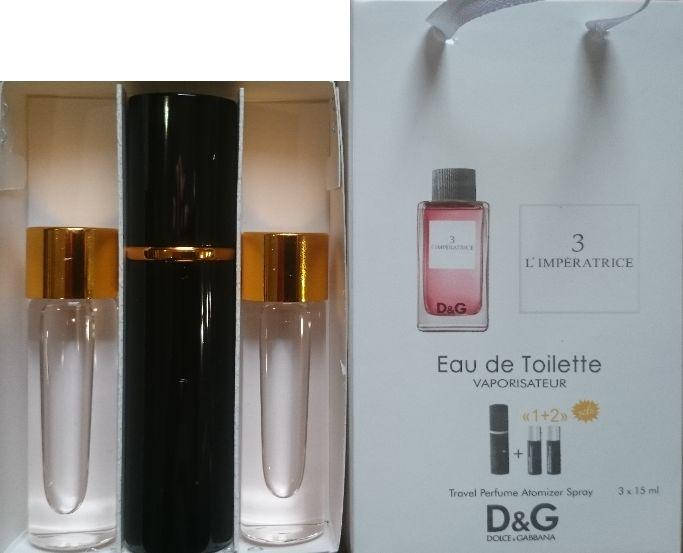 

Духи женские 3в1 Dolce&Gabbana Imperatrice 45 мл. (Дольче габбана Императрица)