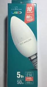 

LED лампа Titanum C37e 6Вт Е14 4100к