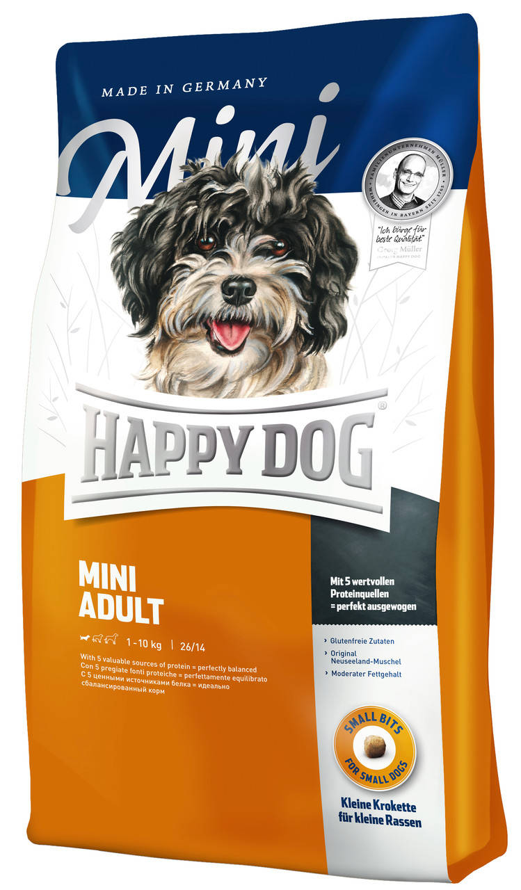 

Сухой корм Happy Dog Mini Adult 8 kg сухой корм для взрослых собак