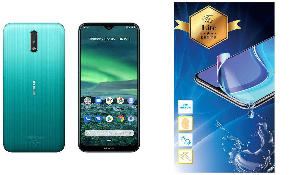 

Защитная пленка Armor Lite на экран Nokia 2.3, Прозрачный