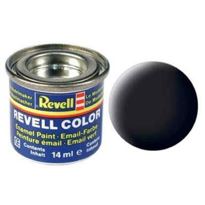 

Аксессуары для сборных моделей Revell Краска эмалевая 8. Черная матовая. 14 мл (RVL-32108)