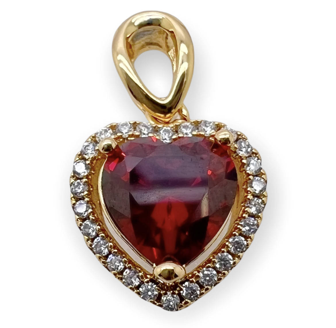 

Кулон Сердце xuping. 18 k
