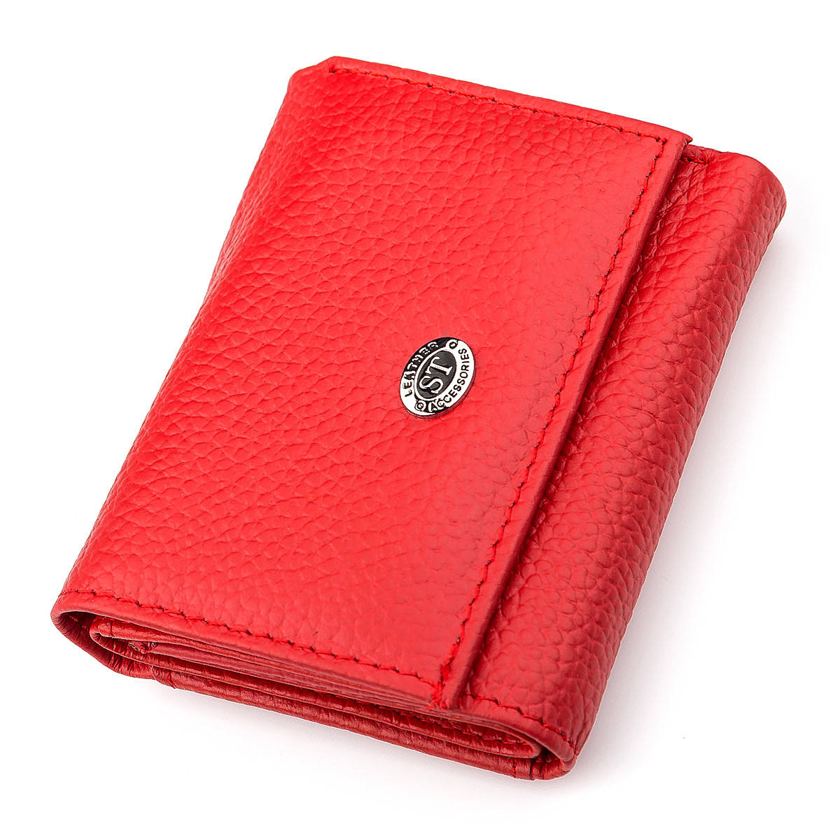

Кошелек ST Leather 18323 (ST440) очень удобный женский Красный