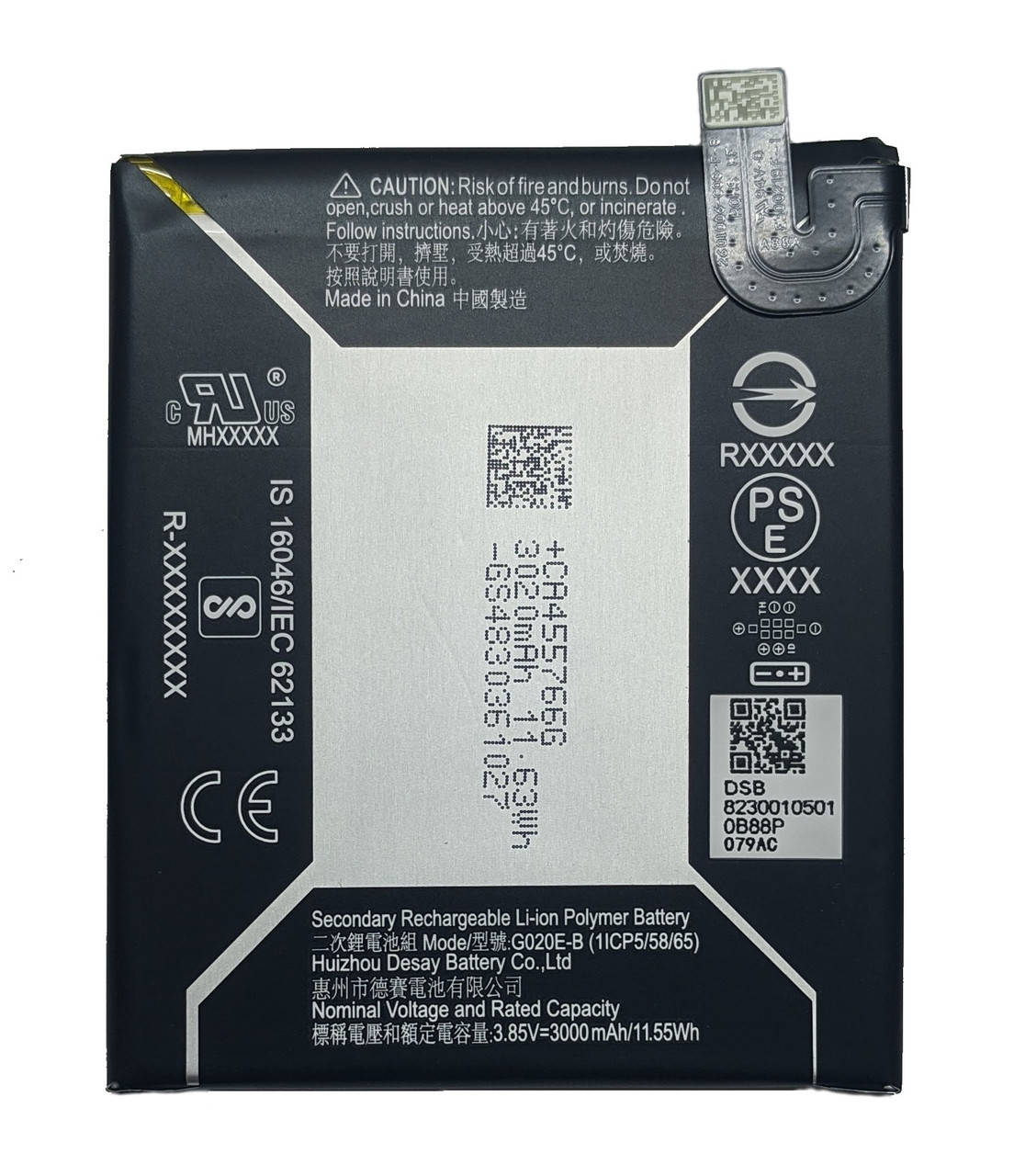 

Аккумулятор Google Pixel 3A G020E-B Батарея