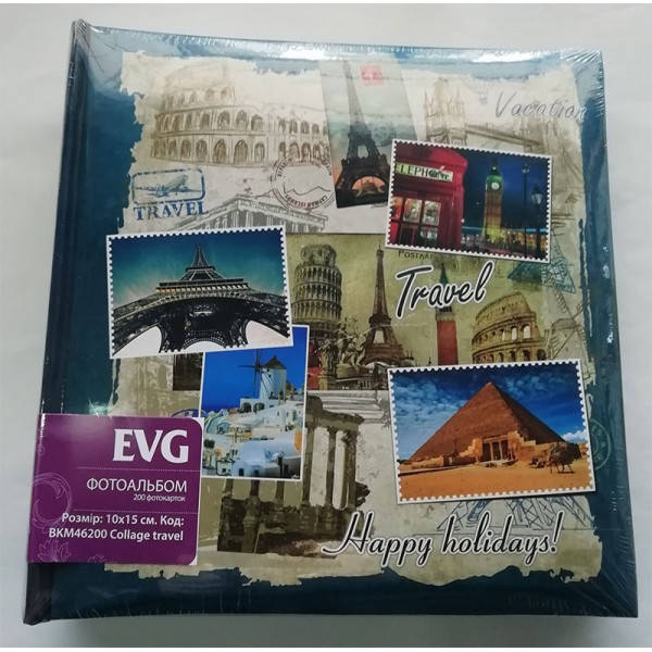 

Фотоальбом EVG 10x15x200 Collage Travel