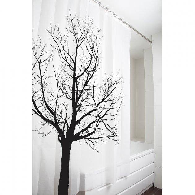 

Штора для ванной комнаты Tatkraft TREE (180х180), материал PEVA