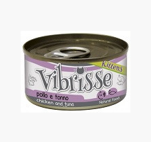 

Vibrisse консервы для котят 70г*24шт (курица с тунцом)