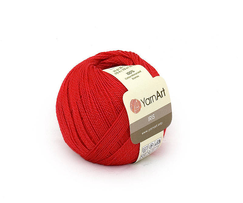 

Пряжа YarnArt Iris 916, Красный