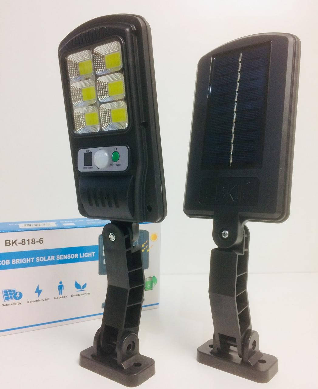 

Уличный фонарь на столб solar street light BL BK 818/ 7727-6COB (80 шт/ящ)