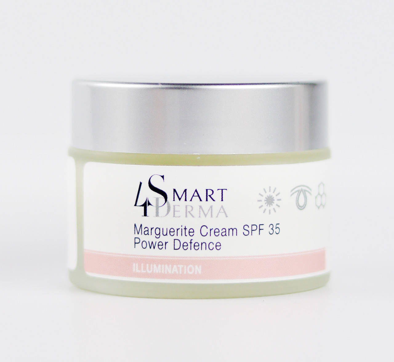 

Крем для лица 50мл дневной с экстрактом маргаритки SPF35 Illumination Smart4Derma