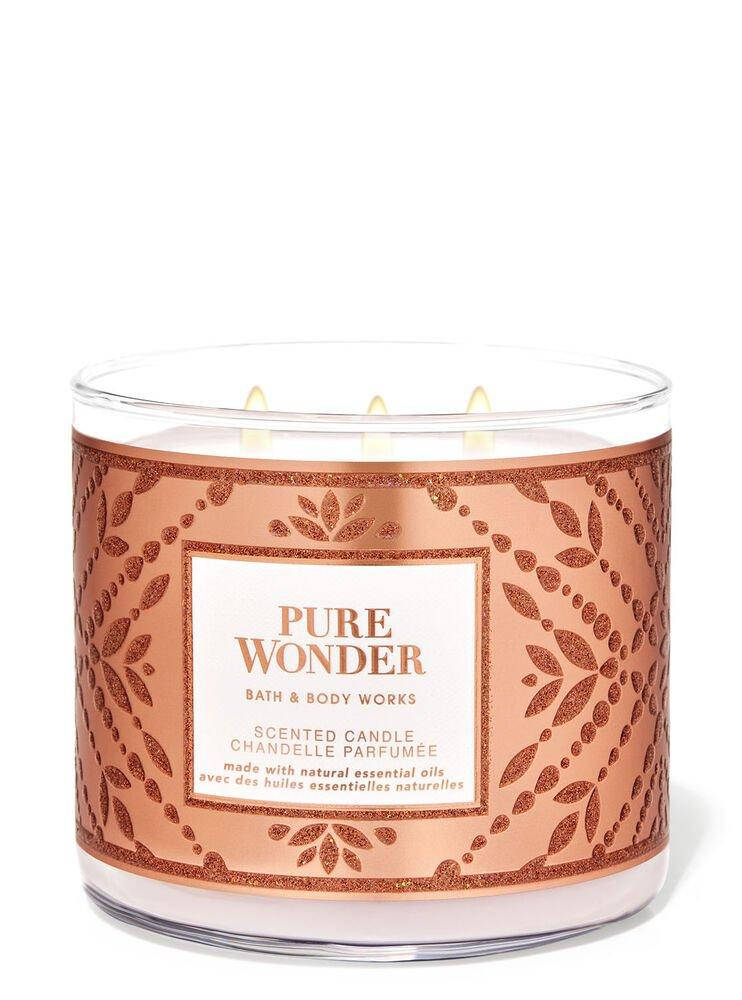 

Ароматическая свеча Bath & Body Works - Pure Wonder, Розовый