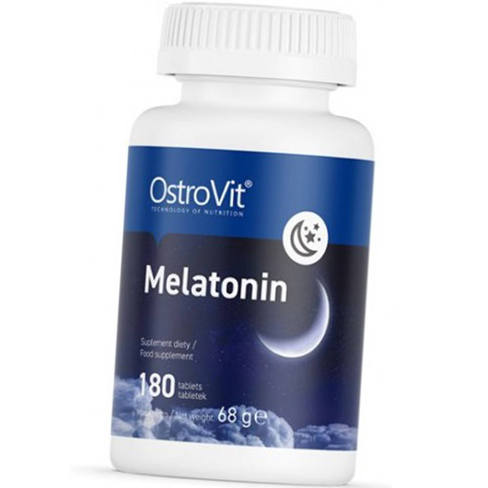 

Мелатонин от бессоницы для улучшения сна OstroVit Melatonin 180 таб