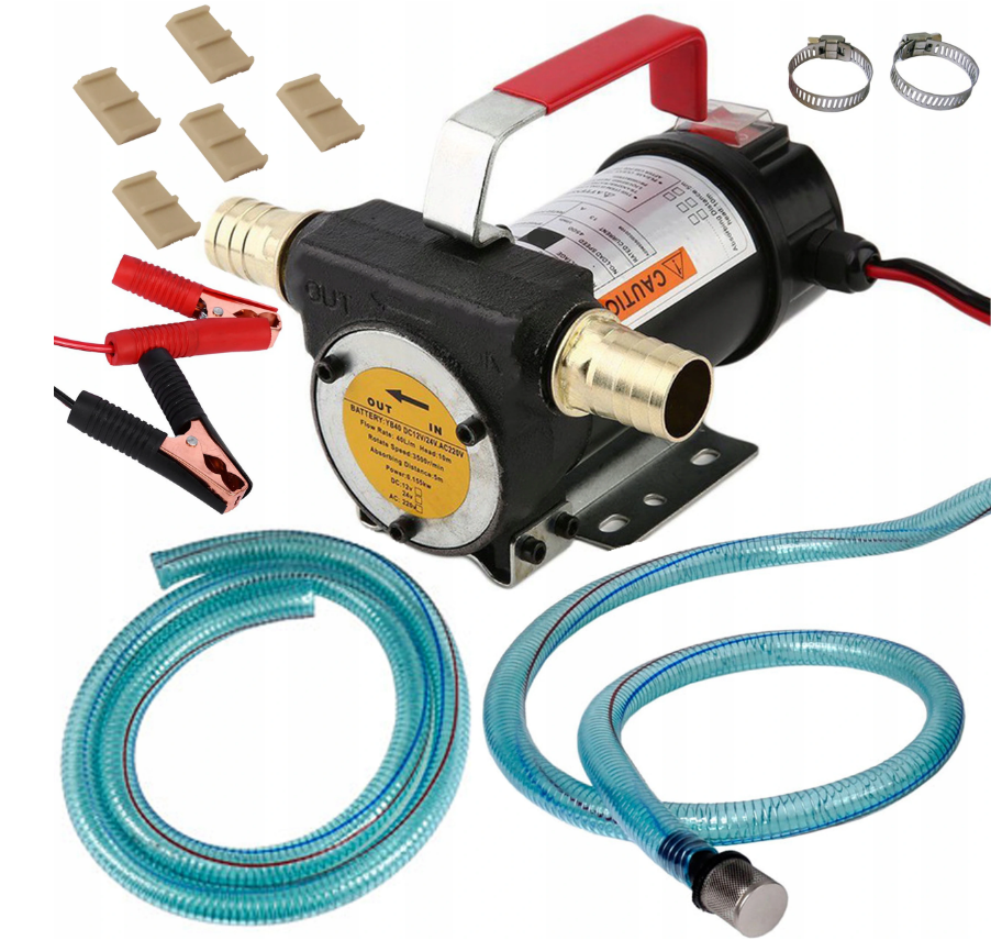 

Паливний насос 12V / 24V + шланг 4м.