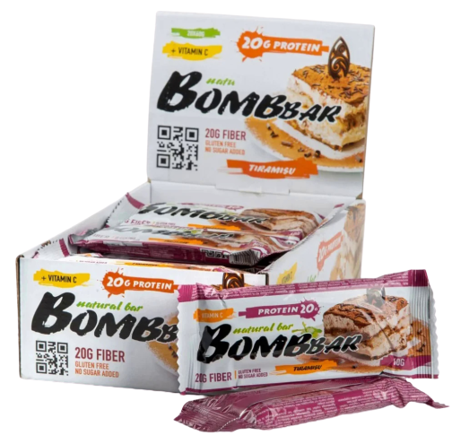 

Протеиновый батончик Bombbar Тирамису (60 грамм)